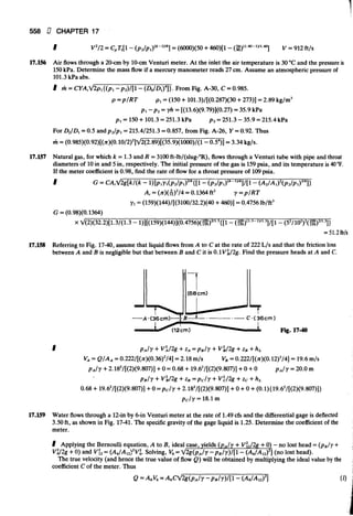 Fluid mechanics and hydraulics: SOLVED PROBLEMS