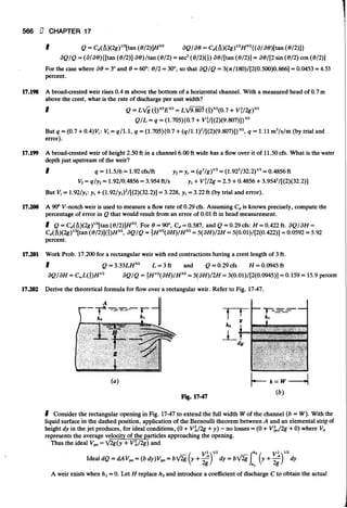 Fluid mechanics and hydraulics: SOLVED PROBLEMS