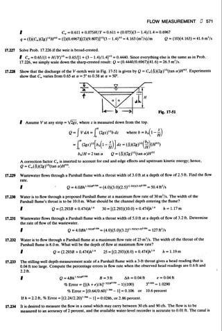 Fluid mechanics and hydraulics: SOLVED PROBLEMS