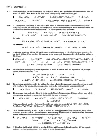 Fluid mechanics and hydraulics: SOLVED PROBLEMS