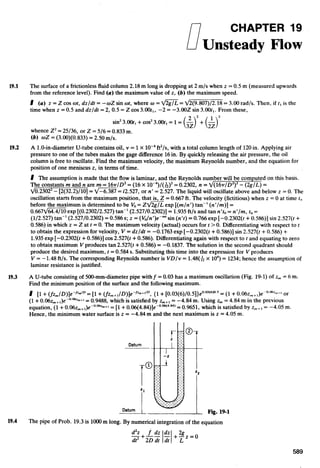 Fluid mechanics and hydraulics: SOLVED PROBLEMS