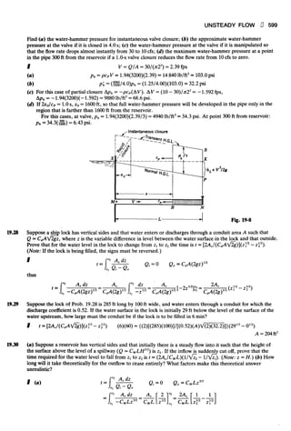 Fluid mechanics and hydraulics: SOLVED PROBLEMS