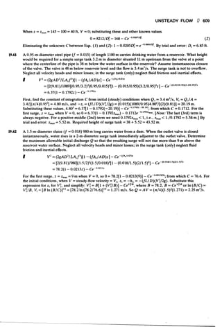 Fluid mechanics and hydraulics: SOLVED PROBLEMS