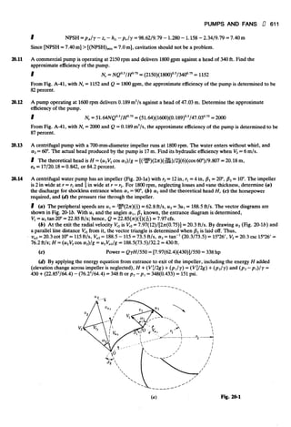 Fluid mechanics and hydraulics: SOLVED PROBLEMS