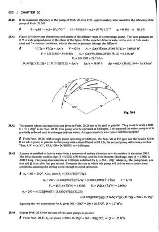 Fluid mechanics and hydraulics: SOLVED PROBLEMS