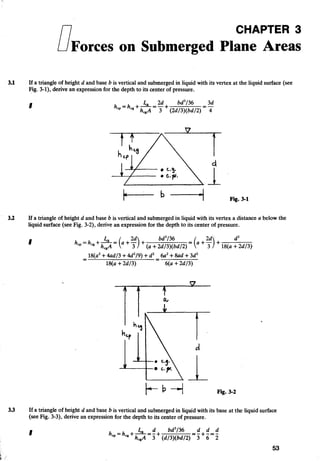 Fluid mechanics and hydraulics: SOLVED PROBLEMS