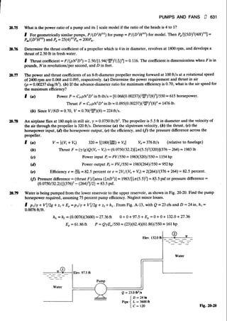 Fluid mechanics and hydraulics: SOLVED PROBLEMS