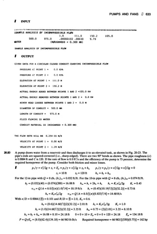 Fluid mechanics and hydraulics: SOLVED PROBLEMS