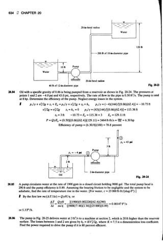 Fluid mechanics and hydraulics: SOLVED PROBLEMS