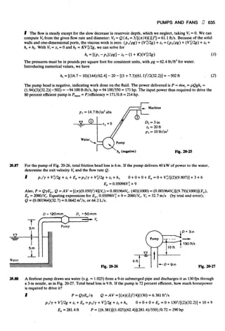 Fluid mechanics and hydraulics: SOLVED PROBLEMS