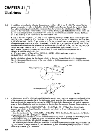 Fluid mechanics and hydraulics: SOLVED PROBLEMS