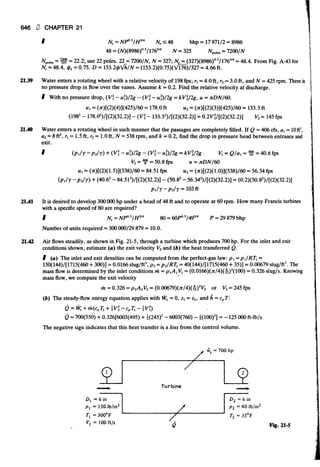 Fluid mechanics and hydraulics: SOLVED PROBLEMS