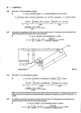 Fluid mechanics and hydraulics: SOLVED PROBLEMS