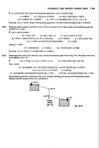Fluid mechanics and hydraulics: SOLVED PROBLEMS