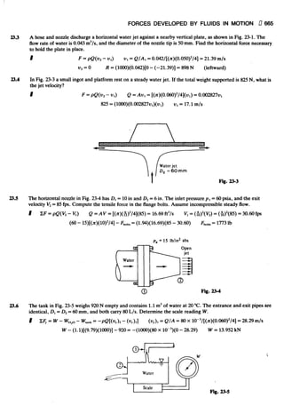 Fluid mechanics and hydraulics: SOLVED PROBLEMS