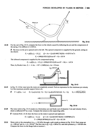 Fluid mechanics and hydraulics: SOLVED PROBLEMS