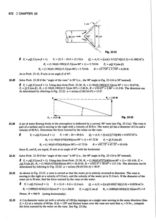 Fluid mechanics and hydraulics: SOLVED PROBLEMS