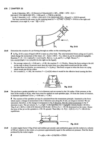 Fluid mechanics and hydraulics: SOLVED PROBLEMS