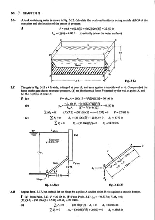 Fluid mechanics and hydraulics: SOLVED PROBLEMS