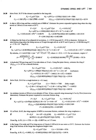 Fluid mechanics and hydraulics: SOLVED PROBLEMS