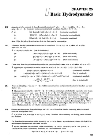 Fluid mechanics and hydraulics: SOLVED PROBLEMS