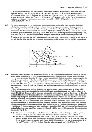 Fluid mechanics and hydraulics: SOLVED PROBLEMS
