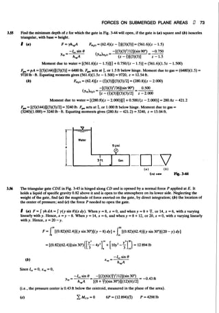 Fluid mechanics and hydraulics: SOLVED PROBLEMS