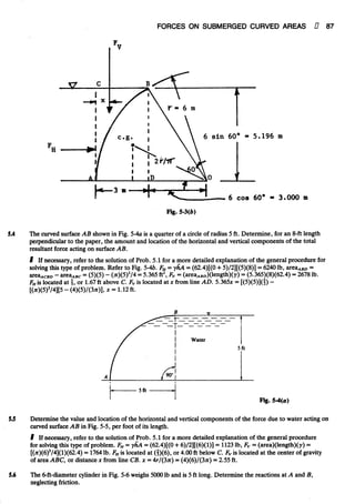 Fluid mechanics and hydraulics: SOLVED PROBLEMS
