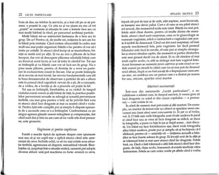 22 LEC'fII PARTICULARE
buia sa dau un telefon la serviciu, ~ia fost cat pe ce sa pri-
mesc 0 po~eta in cap. Ce ~tia ea ~i nu ~tiam eu era ca tot
"po~ta" se nume~te ~i situatia in care 0 femeie face sex cu
mai muJti barbati la rand, pe parcursul aceleia9i partide.
Multi baieti mi-au marturisit fantasma de a face sex in
grup. De ce? Pentru ca, de muIte ori, initierea in sex are loc
la baieti prin imitatie. Cand rostesc obscenitati in cadru mai
muIt sau mai putin organizat, baietii 0 fac pentru ca vor sa-i
imite pe ceilalti. $i atunci cand incep sa se masturbeze, ba-
ietii se imita unii pe altii. Ei nu au nici 0 placere de la bun
inceput, dar vor sa descopere placerea celorlaJti baieti care
au incercat acest lucru ~i vor sa intre in randullor. Tot a~a
se intampla ~i cu baietii care vor sa faca sex in grup. Nu e
prea mare pIacere, pentru ca dorinta de a avea un parte-
ner in exclusivitate exista in fiecare. Dar se poate intampla
sa ai nevoie sa mai inveti. Jar nevoia fundamentala care sta
la baza fenomenuIui de observare a partidei de sex a altora
este in primuI rand cognitiva: nevoia de a ~ti,de a cunoa~te,
de a vedea, de a invata ~i de a proceda eel putin la fel.
Tot a~a se intampla, bineinteles, ~i cu violuI: in timpul
violului exista uneori ~ialti baieti de fata, la practica posibi-
lelor perversiuni sexuale se adauga ~i aceasta perversiune
teribila, cea mai grea pentru 0 fata: sa fie privita fara voia
ei atunci cand face dragoste ~i mai cu seama cand e viola-
ta. Pentru fata este cumplit; pur ~isimplu Ii dispare speran-
ta de a ascunde ceea ce s-a intamplat. Confruntarea cu un
singur agresor gase~te uneori mangaiere ~icompensatie, dar
cand sunt doi ~ifata nu are cum sa nu vada cele douii persoa-
ne, este groaznic.
Vaginism ~i penis captivus
Exista 0 reactie tipica de aparare despre care spuneam
mai sus ea ~i un copil mic 0 aplica atunci cand este ame-
nintat de ceva: inchide ochii, ca sa nu mai existe acea situa-
tie teribila, agresiunea sa dispara, nemaifiind vazuta. Bine-
inteles ca, surp~i intr-o situatie erotica, oamenii pot adopta
diverse stiluri: unii pot reactiona cu furie: arunca cu ceva,
SITUApI EROTICE 23
injura cat pot de tare ~ide urat, altii 90ptesc, sunt incurcati,
se inro~esc sau devin palizi. Cert e ca ceea ce era pana atunci
act sexual, din momentuI acela este ratat. Baietii nu mai pot,
fetele simt chiar durere, pentru ca muIte dintre ele mani-
festa, atunci cand sunt surprinse, ceea ce in ginecologie se
nume~te vaginism, adica 0 contractura a vaginuIui care poa-
te fi teribil de dureroasa. Cand cei doi sunt surp~i, eel mai
repede reactioneaza fata, prin vaginism. Iar daca penisul
baiatului este inca in erectie, el este pur ~isimplu strangu-
lat ~iatunci ramane captiv, din moment ce partea dinauntru
este mai groasa decat cea de afara. $i eu cat ramane el mai
muIt captiv acolo, cu atat se strange mai tare vaginul fetei.
Acest fenomen se nume~te penis captivus ~ieste exact ce ve-
deti uneori pe strada la cateii care nu-~i mai pot da drumul
unul altuia, dupa ce au fost ~ocati de 0 imprejurare oarecare:
un atac, un autobuz sau un pieton care s-a distrat pe seama
lor sau, oricum, aparitia unui martor.
Martori nevinovafi
Intr-una din emisiunile "Lectii particulare", 0 as-
cuItatoare a relatat cum, in timpul sarcinii, ii venea greu sa
faca dragoste cu sotul ei din cauza copilului - a persoa-
nei - care exista in ea.
In afara de oameni, mai pot exista ~ialti martori. De exem-
plu, un martor de temut este un obiect ce apartine unui con-curent sau (mai ales) unei concurente (v.In pat cu al treilea,
vol. I). 0fata care vede fotografia unei rivale undeva in juru1
ei cand face sau ar vrea sa faca dragoste se ridica, se duce
la fotografie, 0 pune cu fata in jos 9i dupa aceea ...mai discu-
ta. Un baiat nu face intotdeauna a~a; daca vede fotografia
aItui baiat undeva, poate pur ~isimplu sa-9i inchipuie ca-l
sfideaza, pentru ca - amintiti-va - initierea sexuala a baie-
tilar se face foarte adesea in grup. Ei invata unii de la aJtii 9i
se tolereaza intre ei mai li90r atunci cand fac dragoste. Fetele
insa, nu. Daca 0 fata tolereaza 0 alta fata atunci cand face dra-
goste, de fata, chiar acolo, inseamna ca exista tendinte catre
lesbianism. Fetele se cam urasc unele pe altele cand e yorba
 