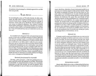 24 LECfII PARTICULARE
de partener; ele pot ajunge la 0 dorinta organica de a se inla-
tura una pe alta.
"-
In pat, fad sex
Se mai mtampla ~iasta, nu? De atata dorinta, de atata curio-
zitate, din atata iubire ai putea sa ajungi m pat cu cineva. La
oamenii foarte tineri, a ajunge m pat mseamna a ajunge in
sanctuar. Acolo unde se fac ritualurile celemaiintime.pe
care numai cei initiati Ie stapanesc. Oar, culmea! Conform
observatiilor psihologice, majoritatea tinerilor care ajung m
pat pentru prima data cu un potential partener nu vor face
sex. Care ar fi motivele Ei ~icare ar fi motivele Lui de a nu
face sex?
Motivele ei
Se considera d in dragoste fetele sunt generoase tocmai
pentru d de la ele se a~teapta oamenii sa cedeze. Motivele
unei fete de a ajunge in pat cu un baiat pot fi altele decat
cele sexuale. De aceea, prietenul ei ar putea fi foarte mirat
sa se confrunte cu un refuz cand e yorba de ceva concret.
Nici prin cap nu-i trece lui ca fata are de fapt chef de yorba,
e mcantata de intimitatea pe care 0 ofera patul, vrea de fapt
sa fie doar tinuta m brate, sau pur ~isimplu imita ceea ce a
vazut m filme. Problema imitatiei a fost dintotdeauna aceea
a neconcordantei cu originalul. Mare este dezamagirea fetei
cand simte ca perna lui miroase a tutun, eear~aful Ii sta mo-
totolit sub flmd, iar deasupra ei se zbate prietenul cel dragut
care acum e transpirat ~i schimbat la fata.
Barierele funcfioneazi11a orizontali1
Cat timp /lsta m picioare", 0 fata este predispusa sa ac-
cepte aspectele erotice ale mtalnirii cu un baiat. Ajunsa insa
la orizontala, m eomportamentul ei mcep sa se manifeste
instinctele; nu atat cele sexuale, cat cele de aparare. Dad
e~tibaiat, gande~te-te cum ar fi dad un om de doua ori mai
SITUATIT EROTICE 25
masiv decat tine, detinator al unui instrument perfid, te-ar
pune jos ~iar exercita asupra ta ni~te presiuni tandre. Oricat
de tandru ar pretinde el ca este, tot ti se face frica, nu? Nu
poti vedea ce se intampla m jur, nu poti controla mi~carile
propriului corp, nu te poti retrage pentru ca apoi sa te poti
mtoarce de bunavoie. De aceea, fata care invata sa faca
dragoste trebuie sa aiba posibilitatea de a controla proprii-
Ie mi~cari, de a avea initiative, de a putea exprima ceea ce
dore~te. Iar acestea toate nu sunt posibile cand se afla sub
partenerul ei; trebuie sa adaug repede ca initierea fetei m se-
xualitate nu se face 0 data cu prima penetrare, ci mult mai
devreme, prin explorarea corpului propriu ~i al parteneru-
lui. Iar acest lucru e favorizat de pozitiile active, cum ar fi
cea m care partenerii stau m picioare sau culcati pe-o parte,
unullanga altul (v. lntromisiunea, vol. I).
Motivele lui
ofeme~e cauta m patul unui barbat ceea ce-a mai avut ~i
i-a placut. In schimb, un barbat cauta ceea ce el n-a avut mca,
dar au avut aJtii. Nu mica este mirarea unei fete care, dupa
ce a facut 0 serie de compromisuri fata de prietenul ei, inclu-
siv sarut, mangaiat, dezbracat, chiar sex oral, ajunge in pat
cu el, dar acolo nu se mtampla nimic. Pentru un astfel de
comportament exista trei explicatii: m primul rand, in min-
tea acelui baiat pot persista amintiri neplacute cu privire la
performantele sale sexuale, ma~ ales prin comparatie cu ce
se lauda altii ca au reu~it m sex. In al doilea rand, se adauga
~itensiunea pe care 0 resimte baiatul cand ~tie ca trebuie sa
faca sex cu cineva, mai ales dad acest lucru a fost anuntat
cu fermitate dinainte. In al treilea rand, partenera este ac~ea
care poate produce inhibitii de netreeut, atunci cand mcald
succesiunea naturala a concesiilor sexuale (v.Cum safii aleasa,
vol. I).
Interpretarea scuzelor
Atunci cand, aflat m pat eu tine, un baiat refuza sa faca sex,
trebuie m primul rand sa vezi daca nu cumva limbajul ver-
 