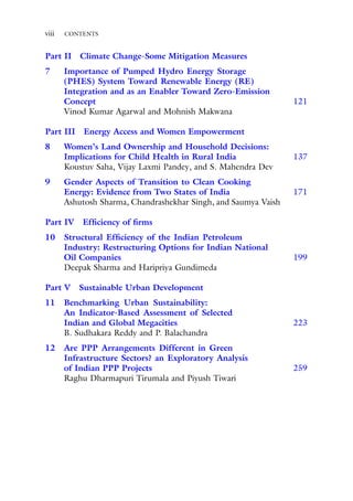 Axes Of Sustainable Development And Growth In India Piyush Tiwari | PDF