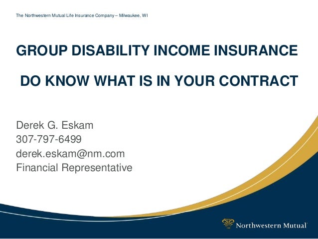 Group Disability Presentation Cool Northwestern Mutual Life Insurance Quote Group Disability Presentation Cool Northwestern Mutual Life Insurance Quote