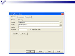 25060467 Power Designer6 Tutorial | PDF