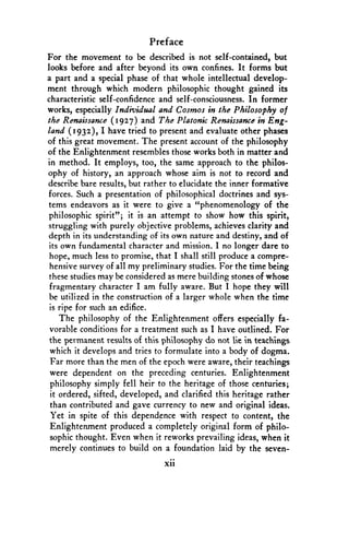 Example Eng Form 1927 The Philosophy Of The Enlightenment Ernst Cassirer | PDF