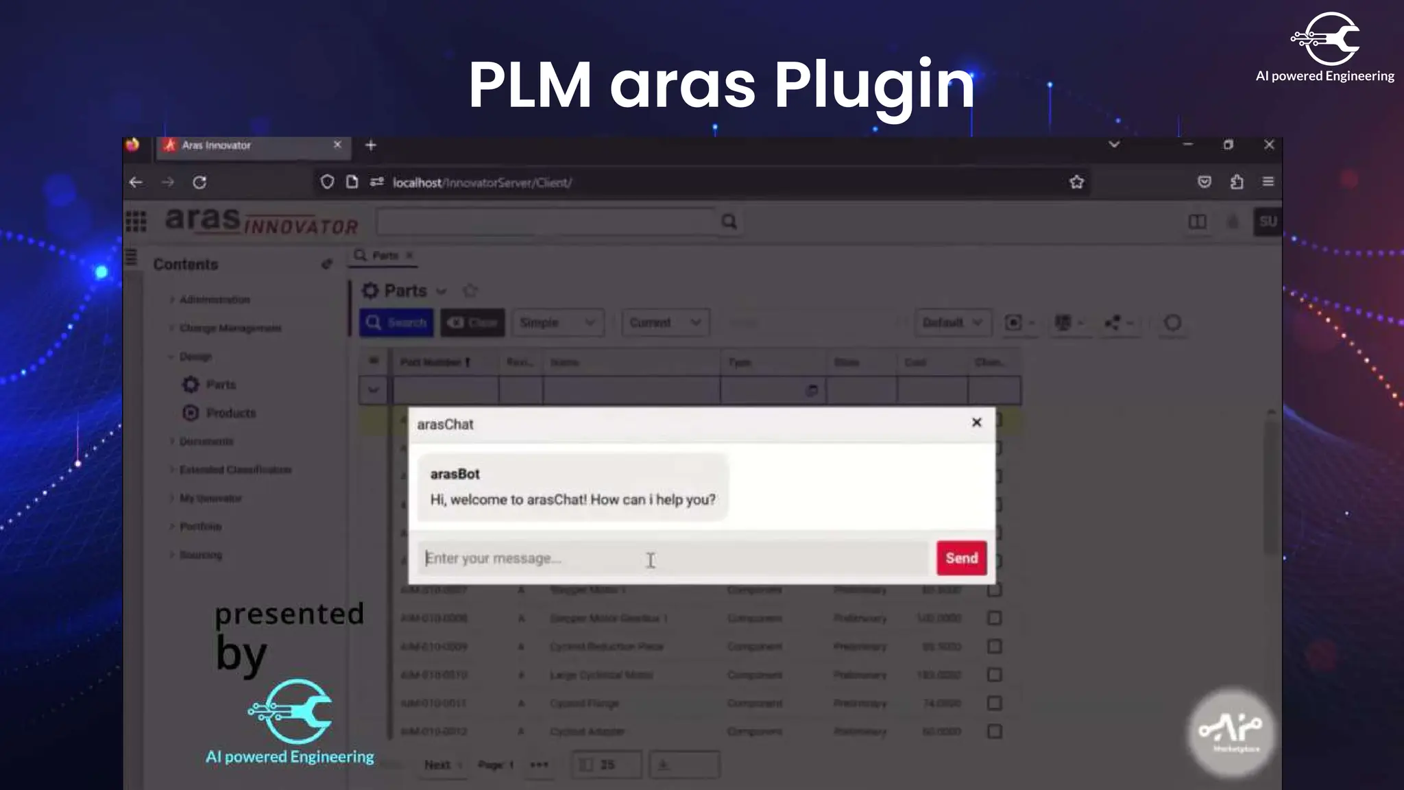 PLM aras Plugin
 