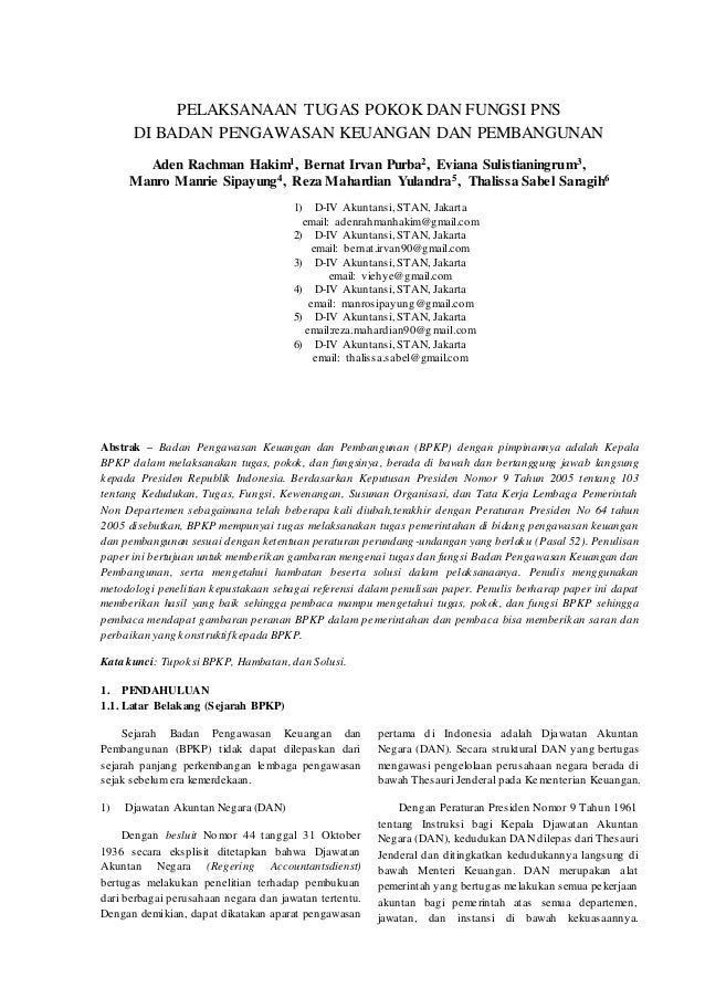 Tupoksi Hambatan Dan Risiko Bpkp Tupoksi Hambatan Dan Risiko Bpkp