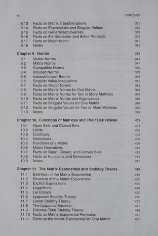 Matrix Mathematics Theory Facts And Formulas With Application To Linear ...