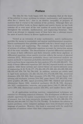 Bernstein Math Book Matrix Mathematics Theory Facts And Formulas With Application To Linear ...