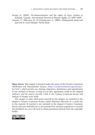 Resilience And Food Security In A Food Systems Context Christophe Bn | PDF