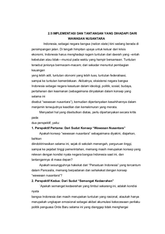Landasan Teori Wawasan Nusantara Cagar Budaya Bangsa Recommended