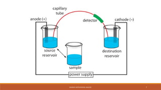 Capillary Electrophoresis (CE): Principle | PPTX