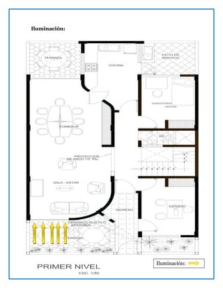 Iluminación:
Iluminación:
 