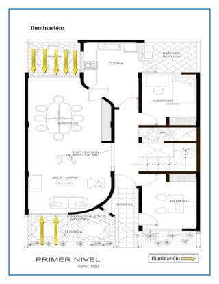Iluminación:
Iluminación:
 