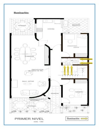 Iluminación:
Iluminación:
 
