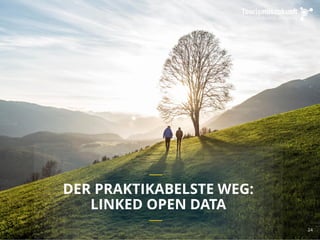 24
DER PRAKTIKABELSTE WEG:
LINKED OPEN DATA
 