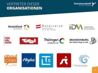 38
VERTRETER DIESER
ORGANISATIONEN
 
