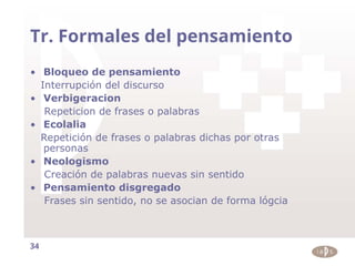 Disgregado Psicopatología_ Aspectos Generales a considerar | PPT
