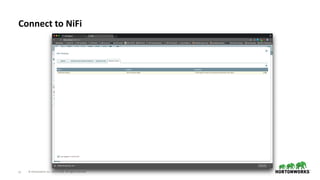 © Hortonworks Inc. 2011–2018. All rights reserved52
Connect to NiFi
 
