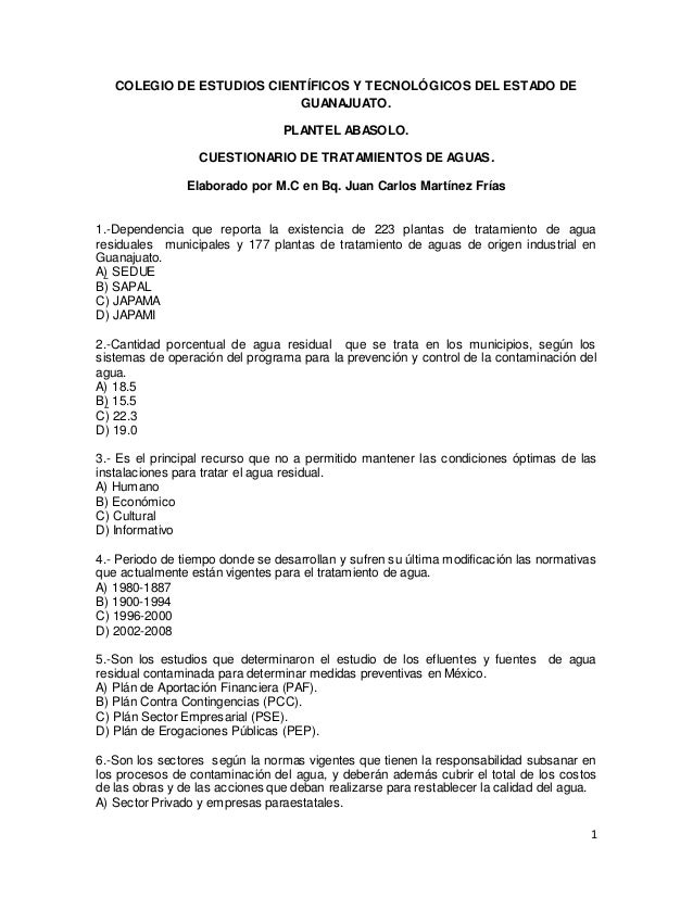 preguntas importantes sobre el agua 250 reactivos de tratamientos de agua preguntas importantes sobre el agua 250 reactivos de tratamientos de agua