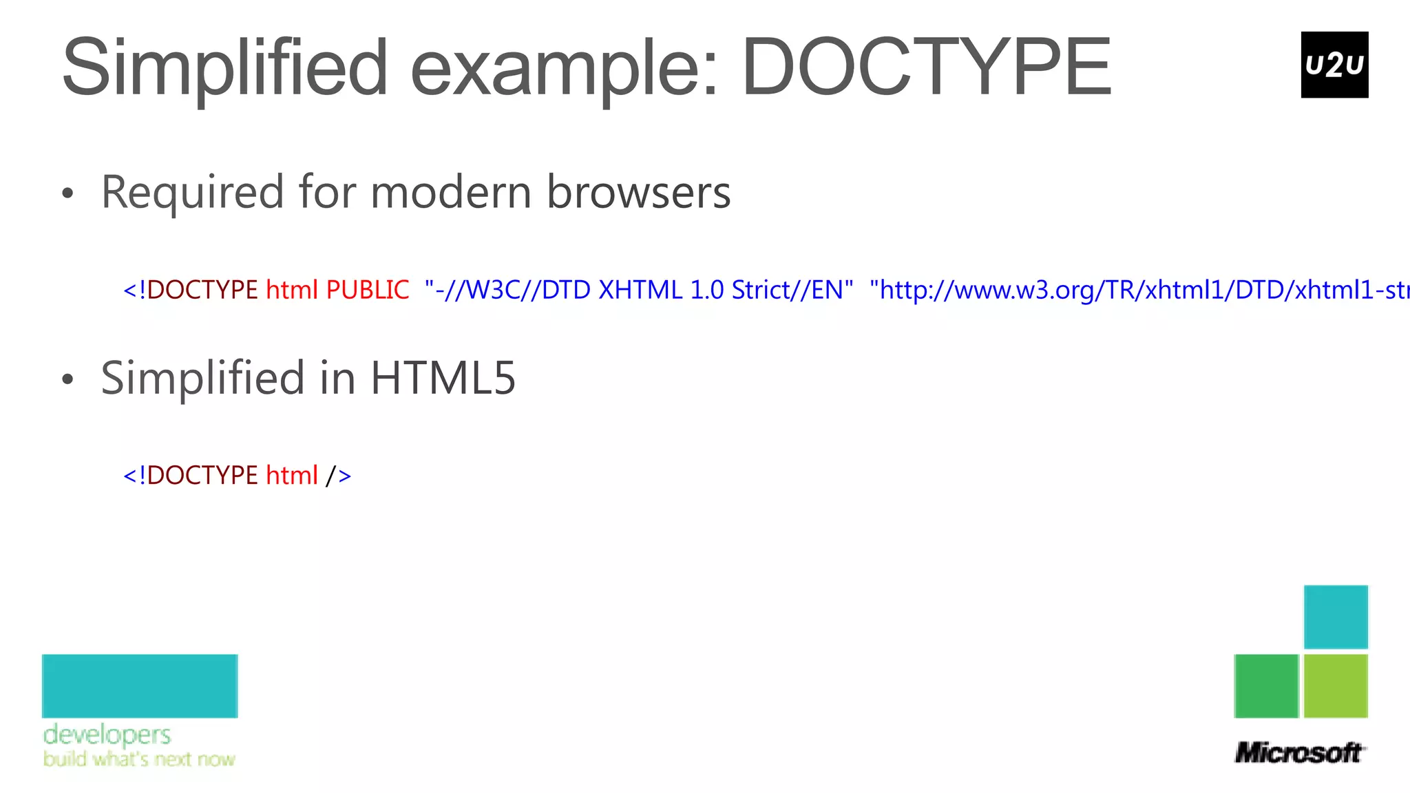 <!DOCTYPE html PUBLIC "-//W3C//DTD XHTML 1.0 Strict//EN" "http://www.w3.org/TR/xhtml1/DTD/xhtml1-str




<!DOCTYPE html />
 